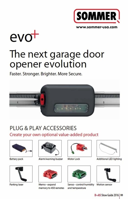 evo+ garage door opener